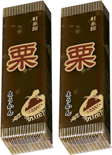 衫本屋 栗子羊羹, 2個, 400g