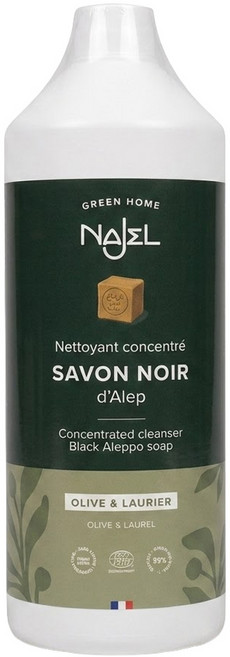 NAJEL 台灣公司貨 萬用神奇黑皂液, 1L, 1瓶
