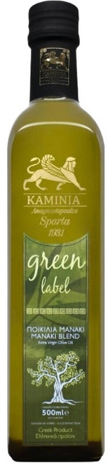 KAMINIA 早熟成特級初榨橄欖油, 500ml, 1瓶