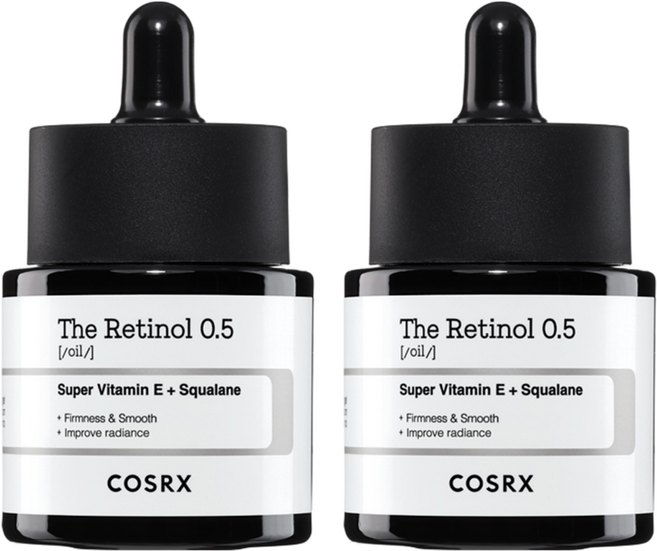 COSRX 0.5%A醇精華油, 20ml, 2個