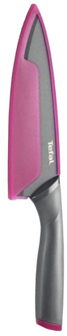 Tefal 特福 鈦金系列 不沾主廚刀, 粉紅色, 1支