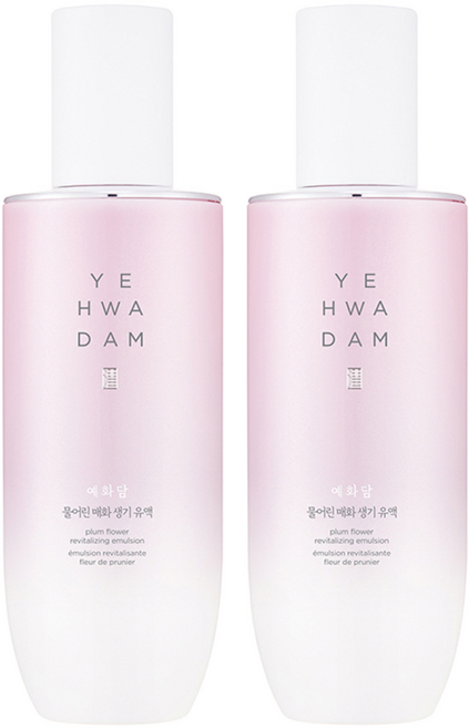YEHWADAM The Face Shop 梅花活力乳液, 140ml, 2瓶