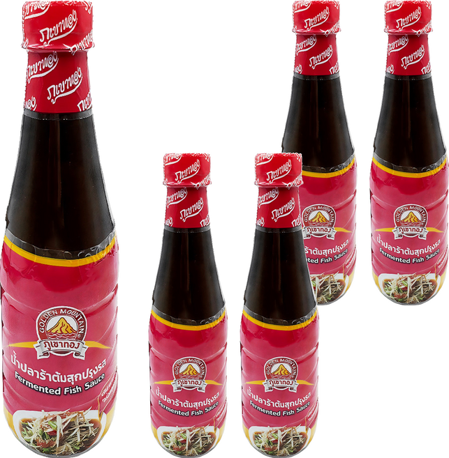 GOLDEN MOUNTAIN 魚露, 5個, 350ml