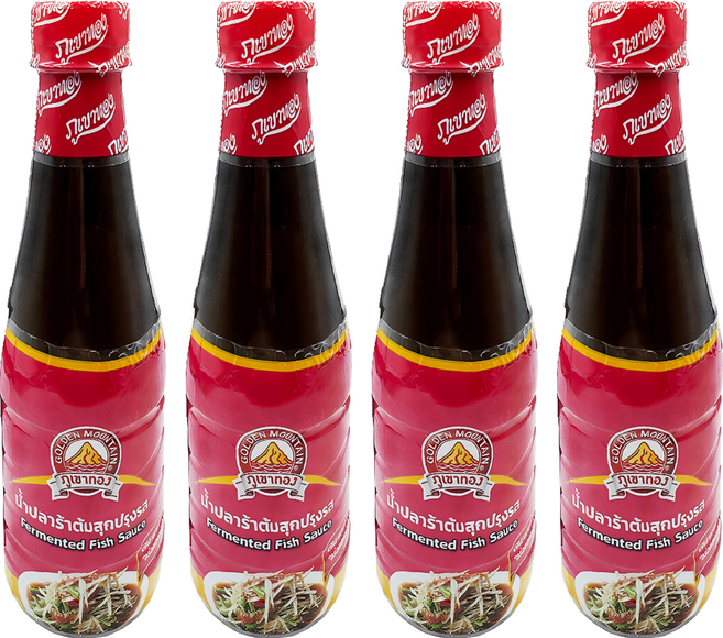 GOLDEN MOUNTAIN 魚露, 4個, 350ml