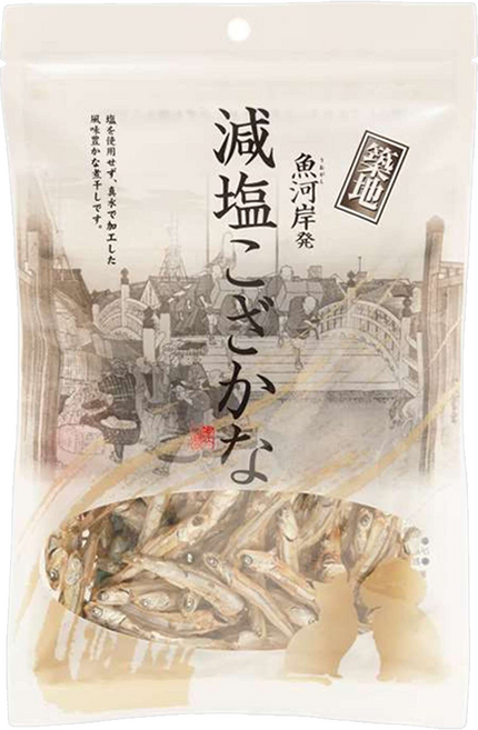 藤澤 築地小魚, 1包, 80g, 減鹽