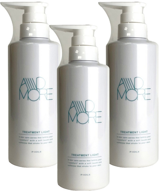 FIOLE ADMORE 艾莯檸檬杏花護髮素 Light 輕潤, 3個, 400g