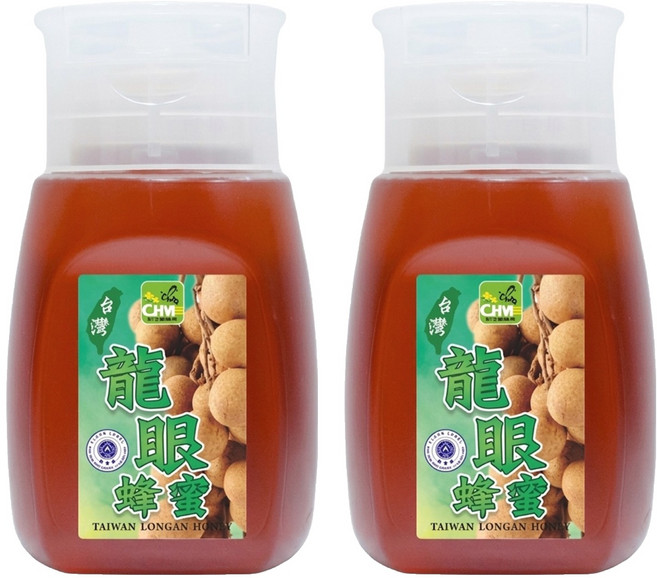 彩花蜜 台灣龍眼蜂蜜, 350g, 2瓶