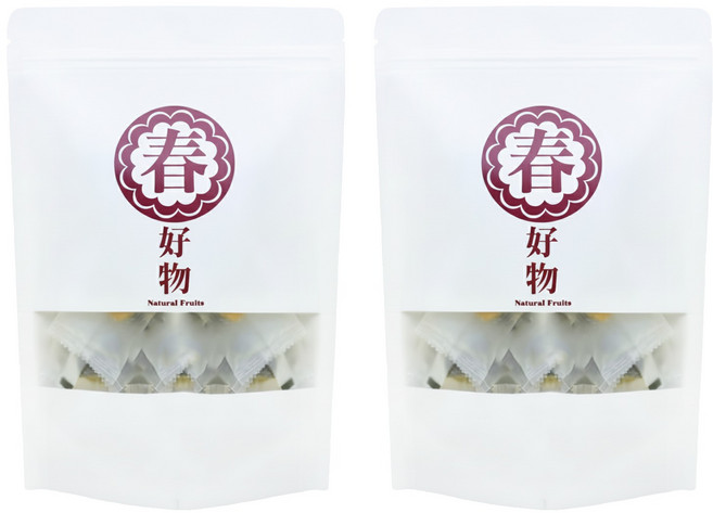 春哥好物 梅有鳳梨果乾蜜餞, 2袋, 200g