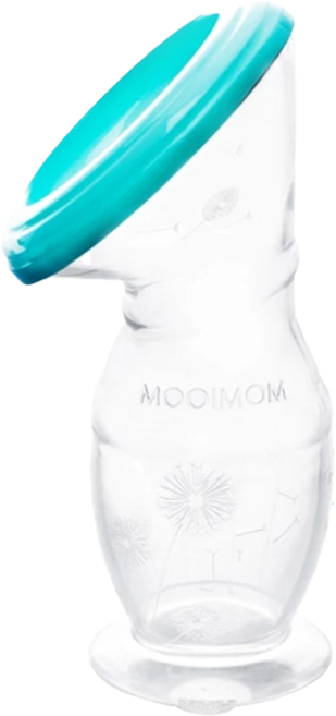 MOOIMOM 沐伊孕哺 真空吸力集乳器, 透明色, 1個
