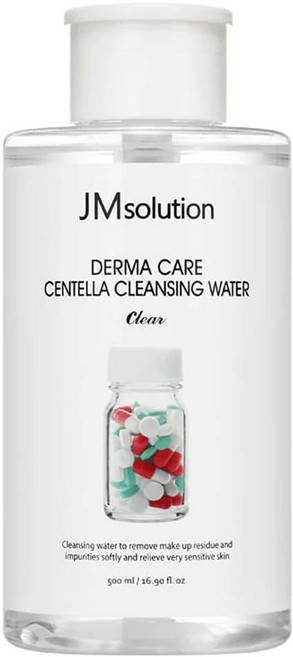 JMsolution 肌司研 卸妝水 積雪草修護, 500ml, 1瓶