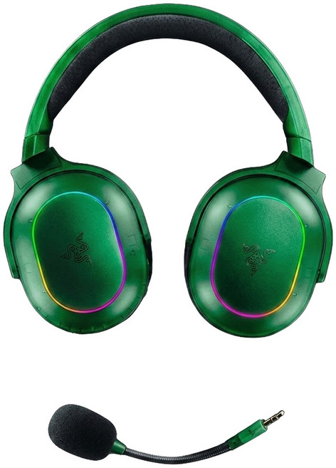 RAZER 雷蛇 Barracuda X Wireless 耳罩式 耳機 Chroma RGB 7.1 聲道環繞音效 USB-C 70H Playtime 幻影綠 RZ04-05220300-R3M1
