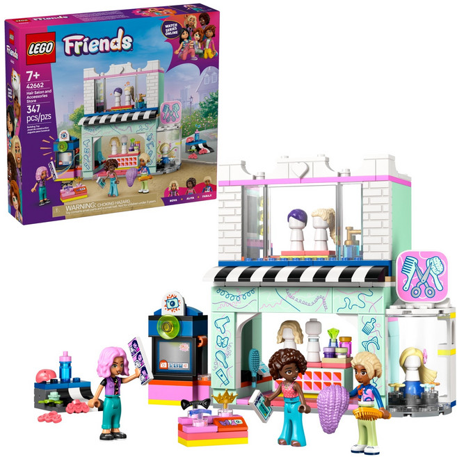 LEGO Friends美髮沙龍和配飾店4 42662, 美髮沙龍和配飾店, 1組