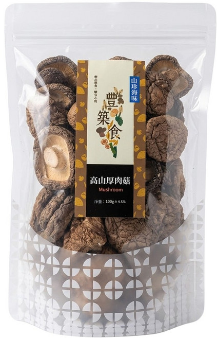 義昌生技 台灣厚肉香菇, 100g, 1包