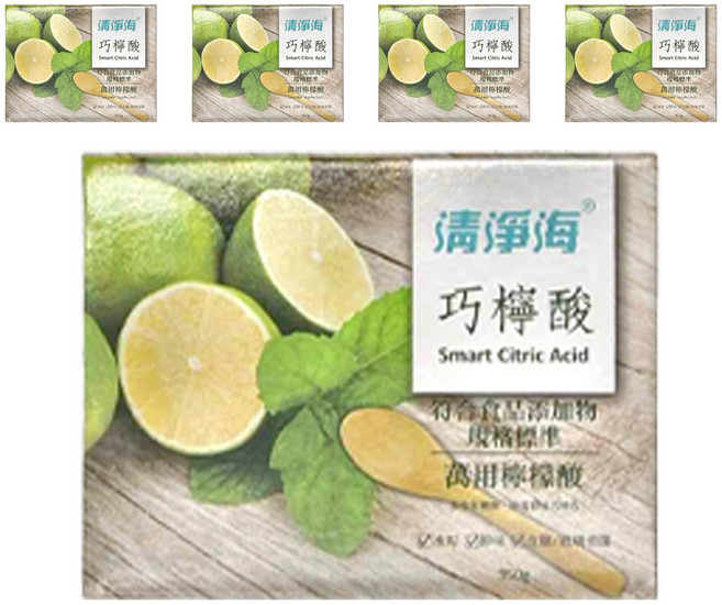 清淨海 巧檸酸 檸檬酸, 350g, 5盒