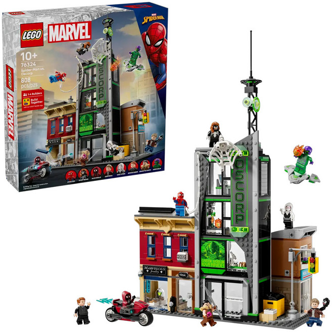 LEGO 76324 漫威系列 蜘蛛人大戰奧斯朋企業 Spider-Man vs. Oscorp, 1套