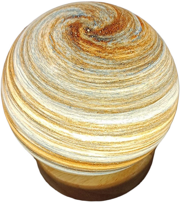 夢幻星球小夜燈 球體直徑12cm, 朝霞