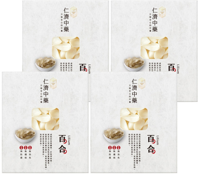 仁濟中藥 百合, 150g, 1盒, 4盒