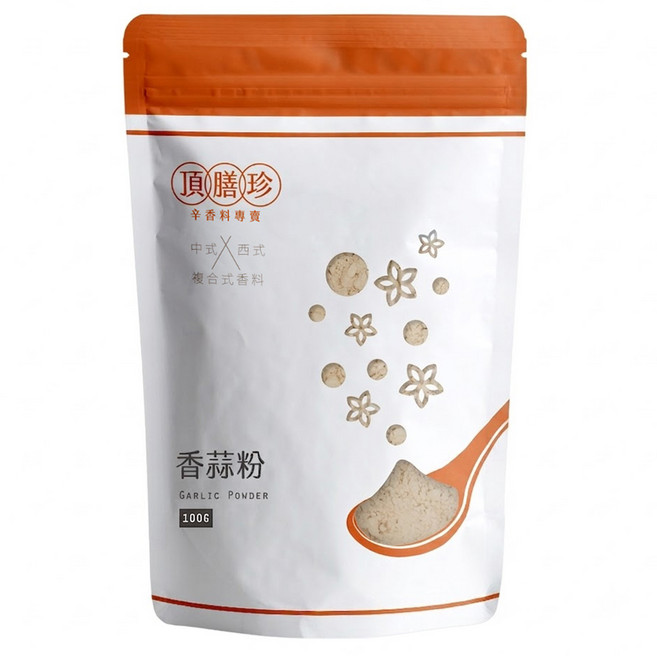 頂膳珍 香蒜粉, 100g, 1包