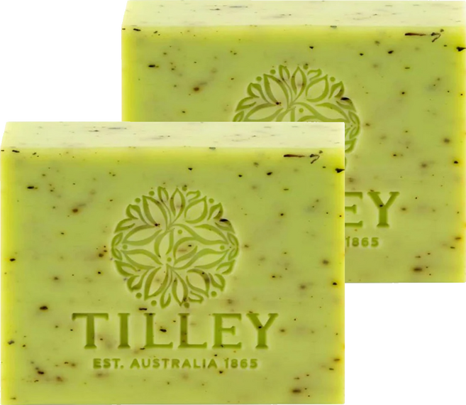 TILLEY 緹莉 經典香皂 木蘭與綠茶, 100g, 2個
