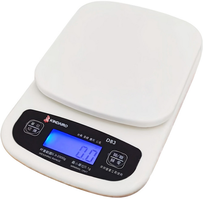 專業精密藍光電子秤 0.3g~2kg, D83, 1個