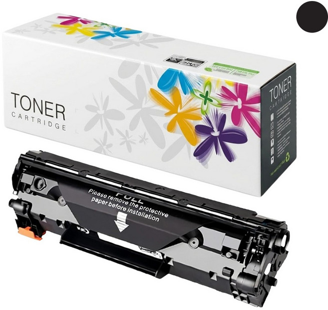 UFOTEC 副廠碳粉匣 HP Laser Jet P1566/P1606/P1606dn/M1536dnf 78A適用 CE278A, 1個, 黑色