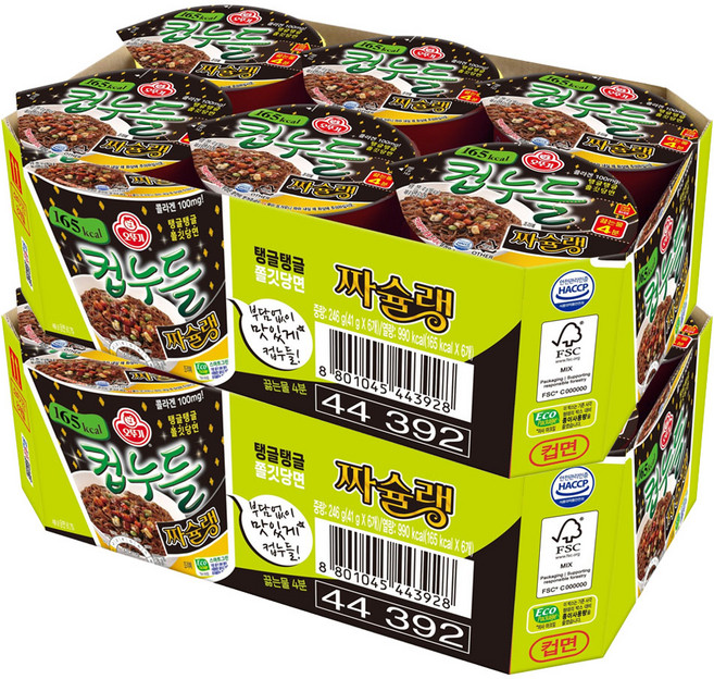 OTOKI 不倒翁 杯麵 炸醬麵 41g, 12個