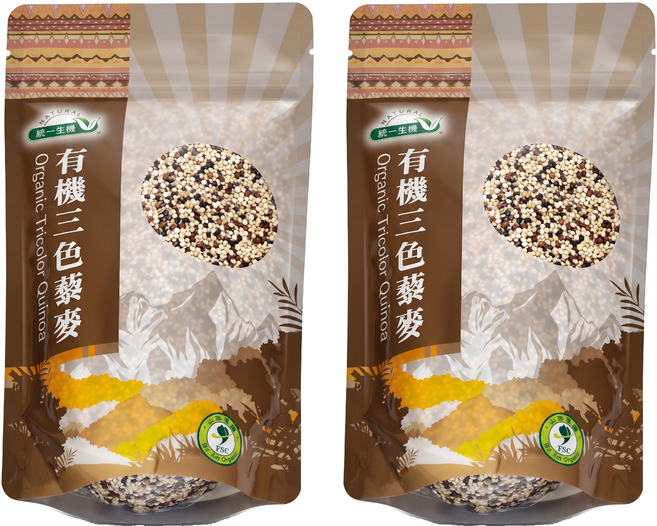 統一生機 有機三色藜麥, 300g, 2包
