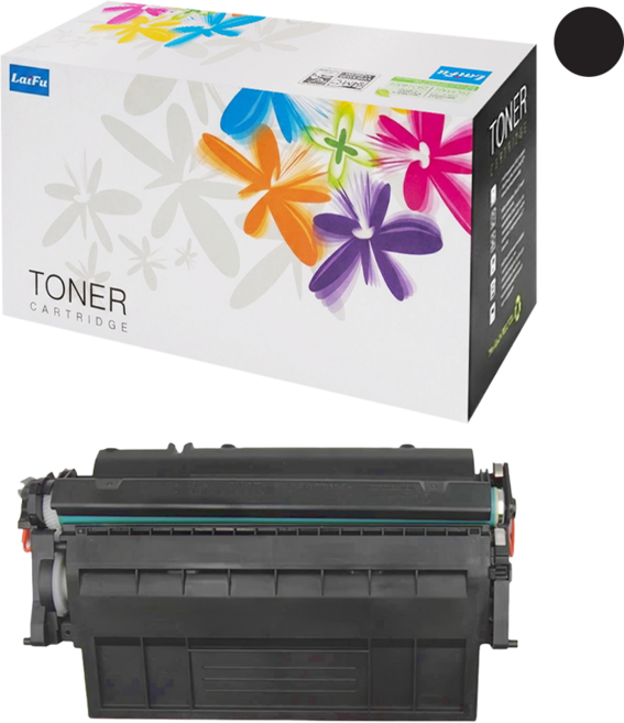 LaiFu 徠富 CF280X (80X)高容量碳粉匣 6.9K 適用機型:HP LaserJet Pro 400 M401d/M401dn/M401dw/M401n/M425dn/M425dw, 黑色, 1個