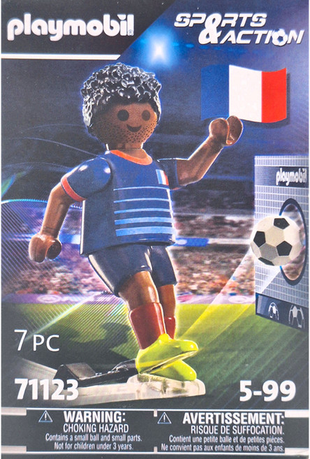 Playmobil 摩比人 世界盃足球積木 APM71123 法國, 1盒