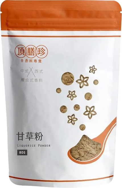 頂膳珍 甘草粉, 1包, 80g