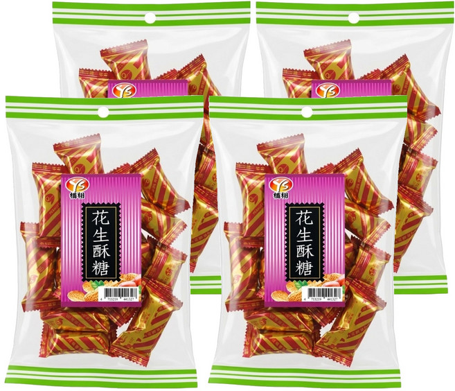 楢栩 花生酥糖, 110g, 4袋