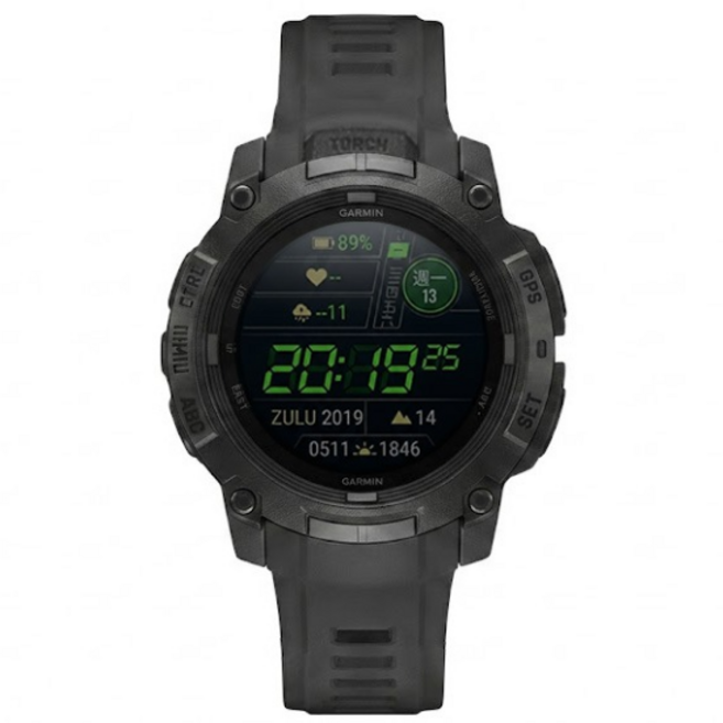 GARMIN INSTINCT 3 AMOLED 本我系列 GPS智慧腕錶 50mm, 戰術版, 1.3吋, GPS + 藍牙