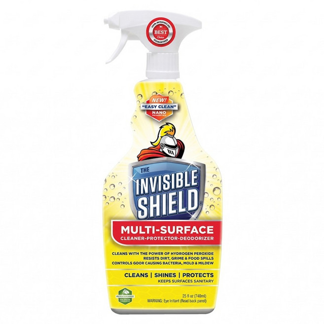 INVISIBLE SHIELD 奈米撥水亮光清潔劑 多用途抗菌除臭型, 740ml, 1瓶