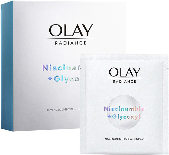 OLAY 歐蕾 台灣公司貨 水感透白面膜, 5片, 1組
