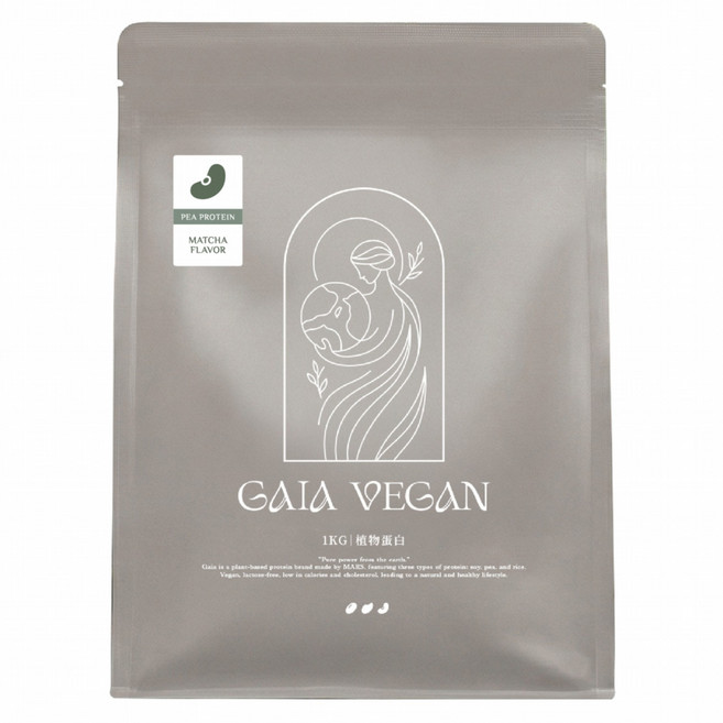 MARS 戰神 VEGAN 豌豆蛋白 京都抹茶風味, 1kg, 1袋