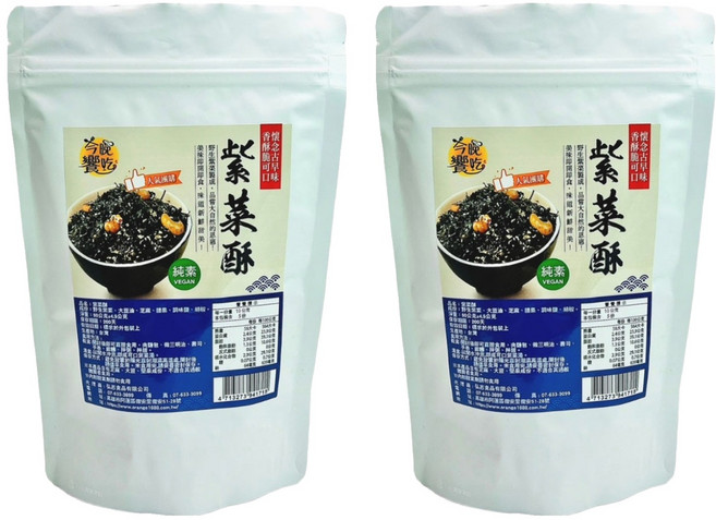 今晚饗吃 紫菜酥, 2個, 50g