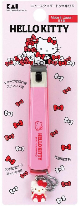 KAI 貝印 Hello Kitty 不銹鋼彎口指甲剪 M(9.1 x 1.9 x 1.6cm), 1個