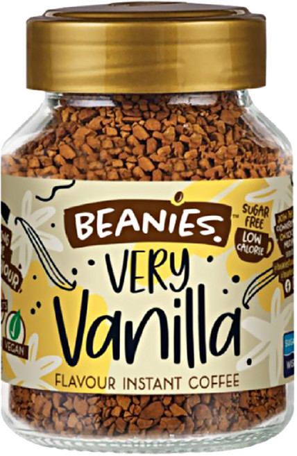 Beanies 即溶咖啡 香草風味, 50g, 1入, 1罐