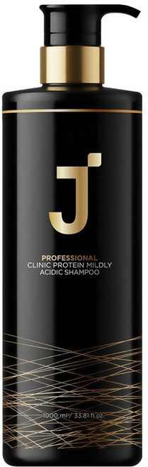 J'SOOP BLACK J 專業沙龍級洗髮精, 1L, 1個