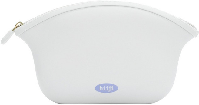 hiiji 矽膠餃子收納包, 乳白色