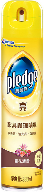 pledge 碧麗珠 家具護理噴蠟, 1瓶