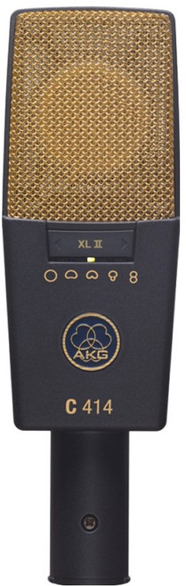 AKG 錄音電容式錄音室麥克風 黑色, C414 XL2