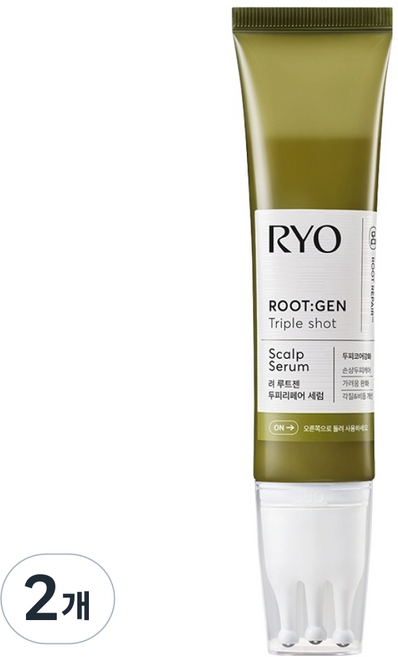 RYO 呂 ROOT:GEN強韌蘊髮頭皮修護精華, 60ml, 2條