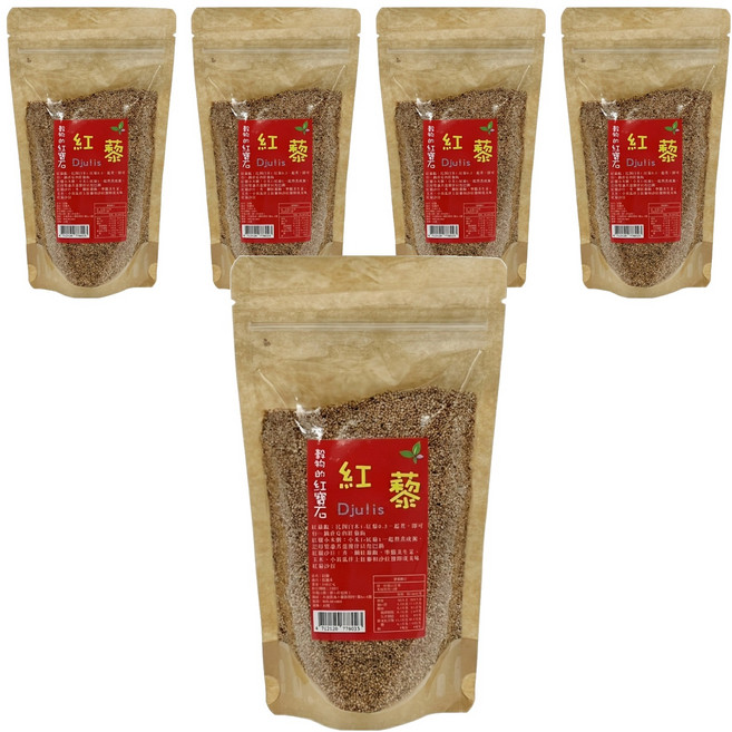 池上鄉農會 脫殼紅藜, 250g, 5包