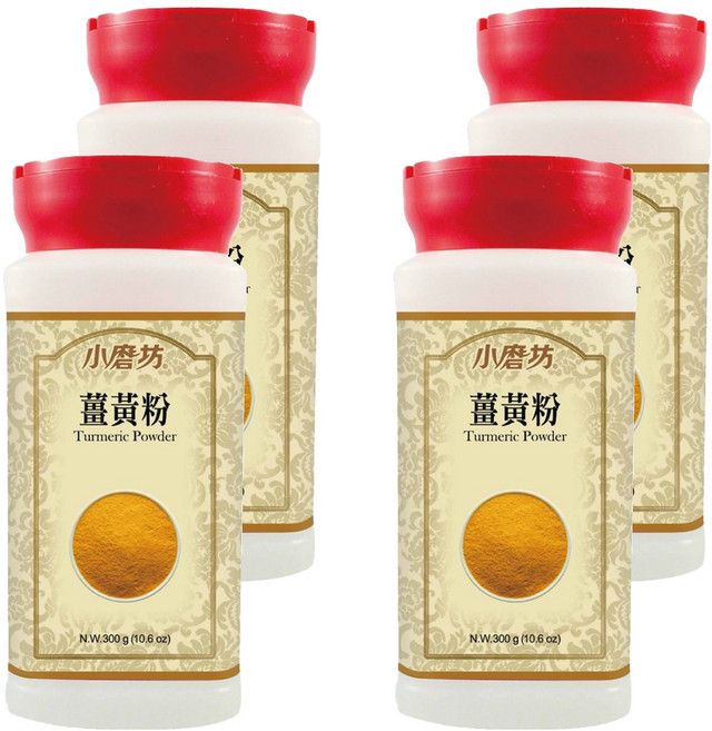 小磨坊 薑黃粉, 300g, 4瓶
