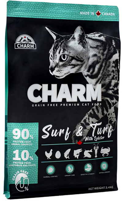 CHARM 野性魅力 海陸大餐 貓, 5400g, 1袋, 龍蝦