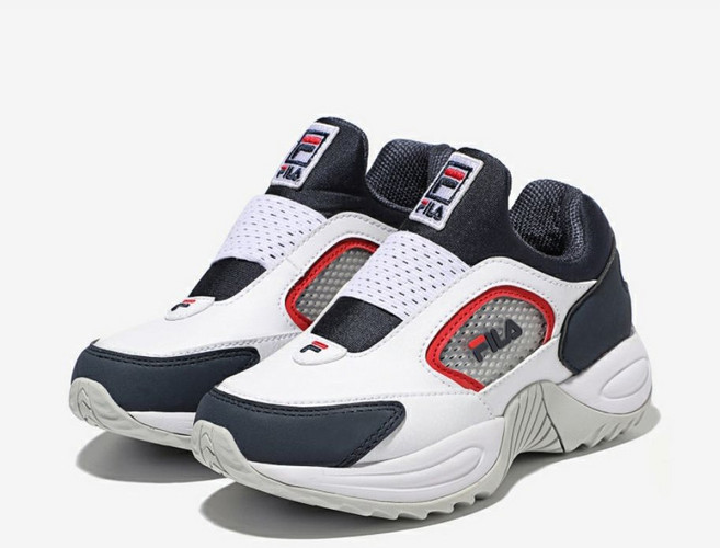 FILA 斐樂 Cuddlesum孩童網眼透氣運動鞋 3XM01833E