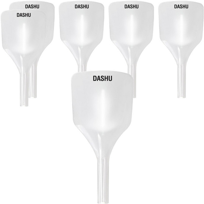 DASHU 手持護臉面罩, 透明, 6個