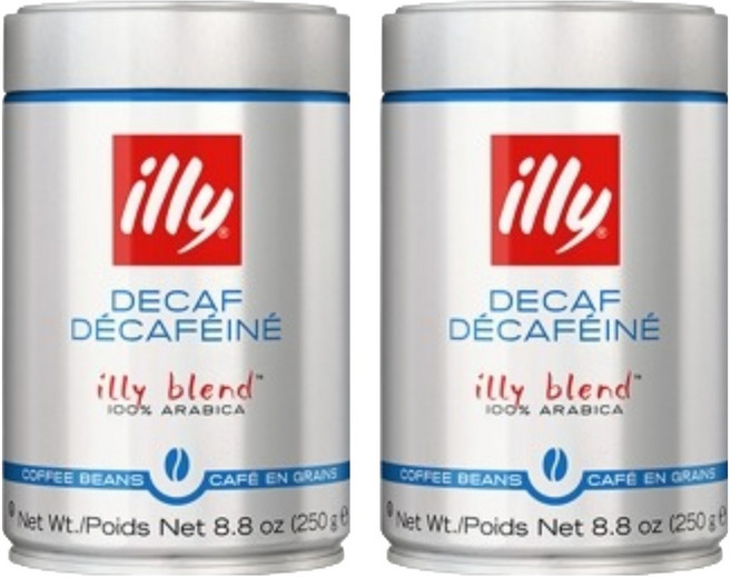 illy 意利 低咖啡因咖啡豆, 義式濃縮咖啡, 250g, 2個