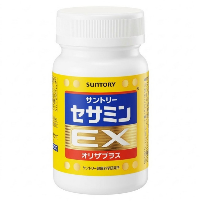 SunTORY 三得利 台灣公司貨 芝麻明EX 30日份, 90顆, 1罐